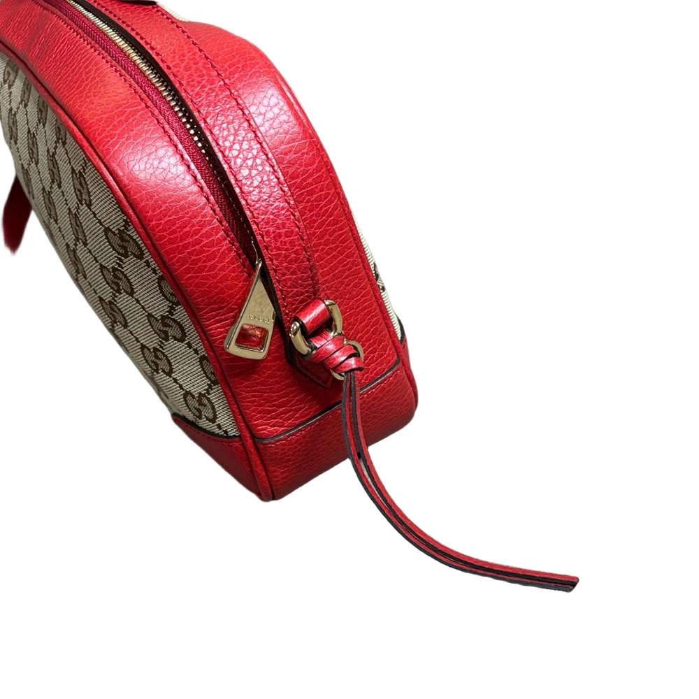 Gucci Bree GG Canvas Camera Crossbody Bag Authentic - Picture 5 of 13